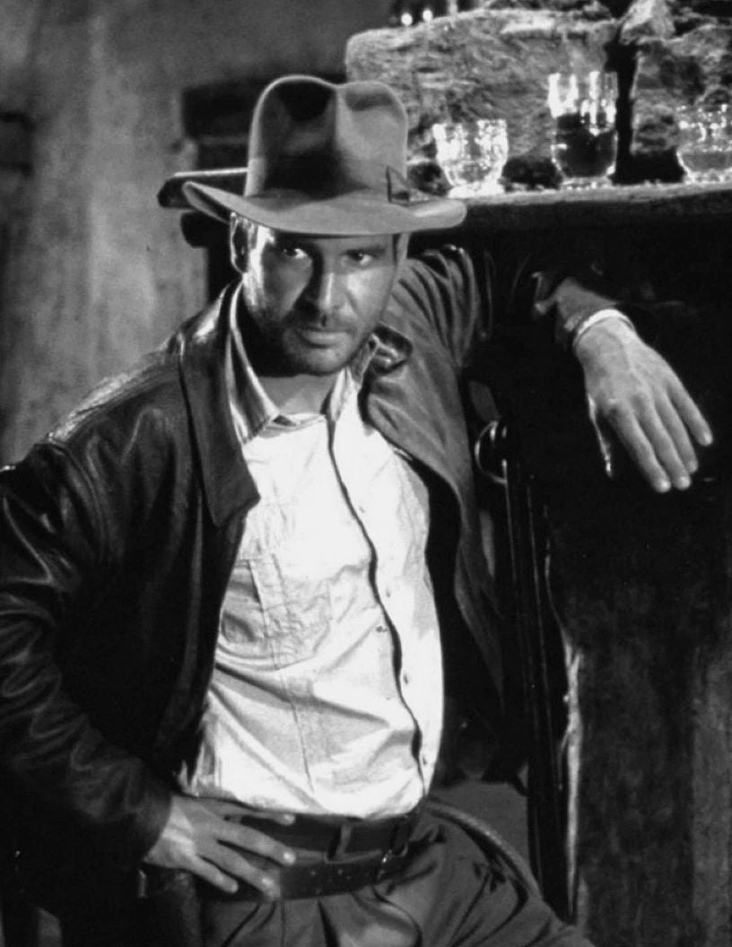 Harrison Ford Indiana Jones Raiders Of The Last Ark Magnet Print