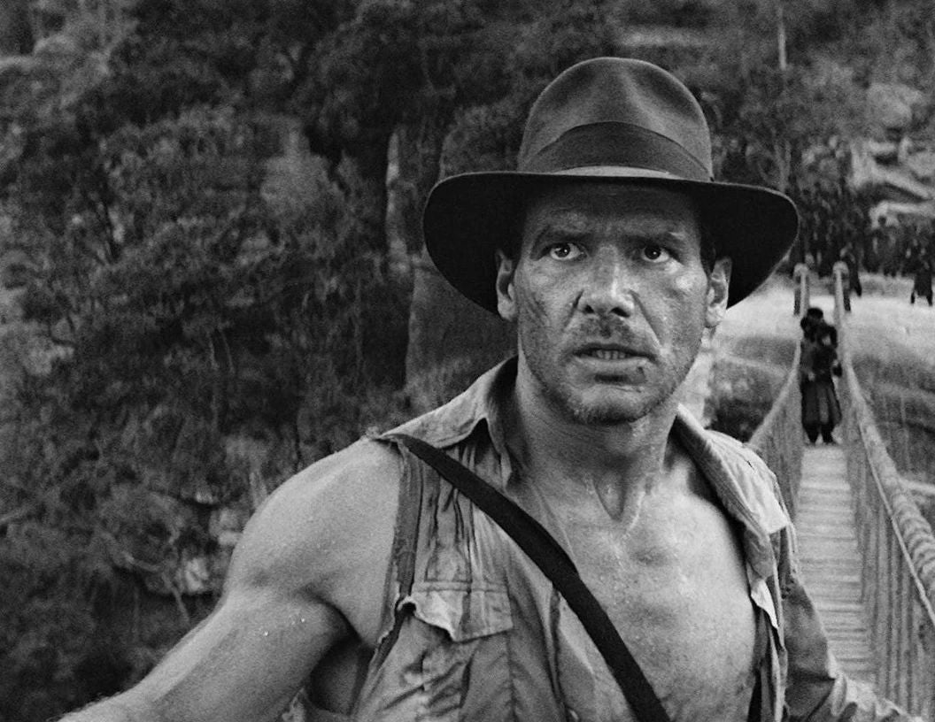 Harrison Ford Indiana Jones & The Temple Of Doom Picture Magnet Print 1