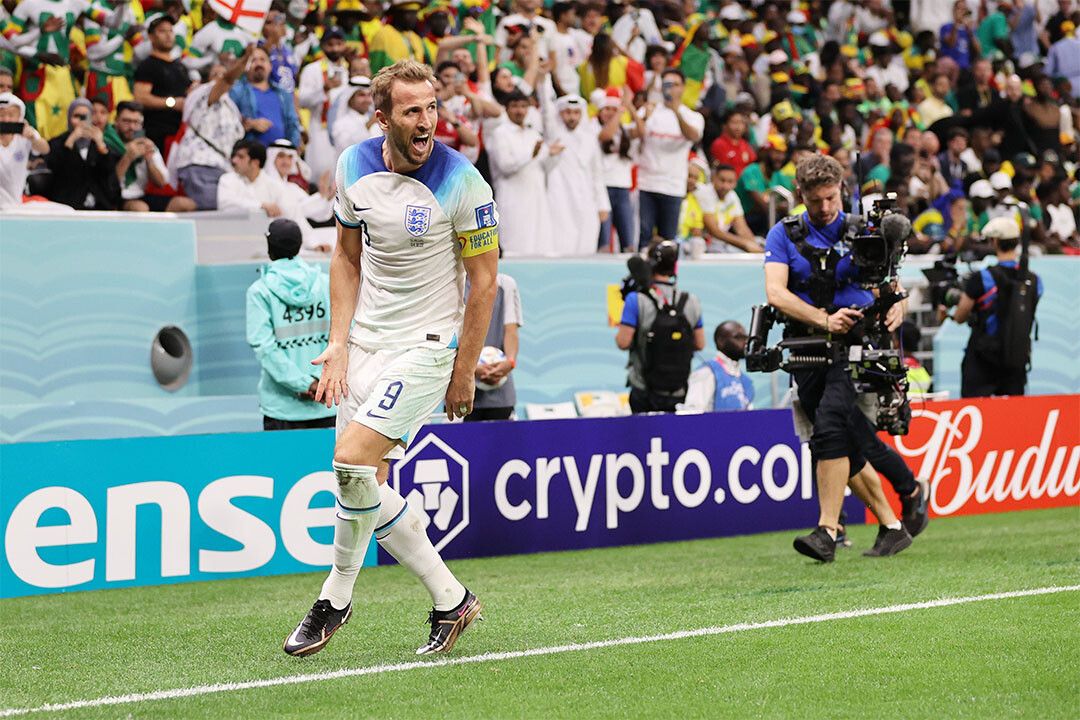 Harry Kane Goal Celebration England World Cup Football Wall Art Poster