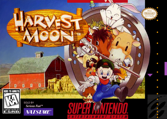 Harvest Moon (Usa) Snes Print Poster