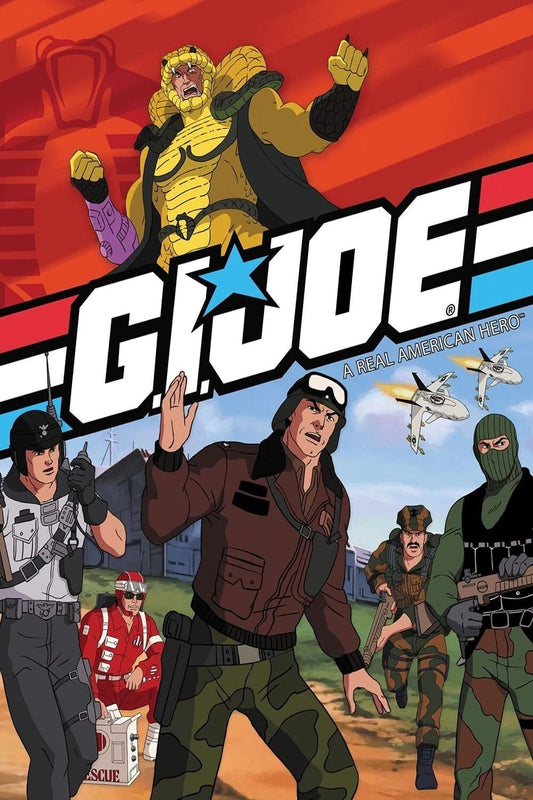 Hasbro 1983 G.I. Joe A Real American Hero Poster Print Yo Joe! Duke Cobra