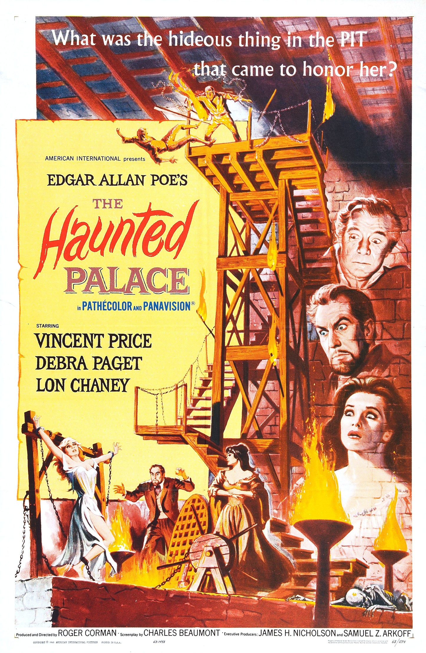 Haunted Palace 01 Movie Magnet