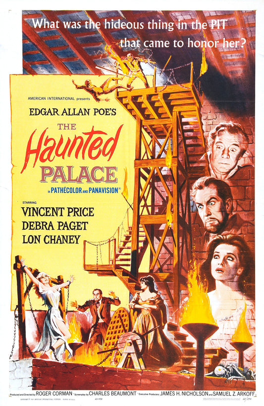 Haunted Palace 01 Movie Magnet