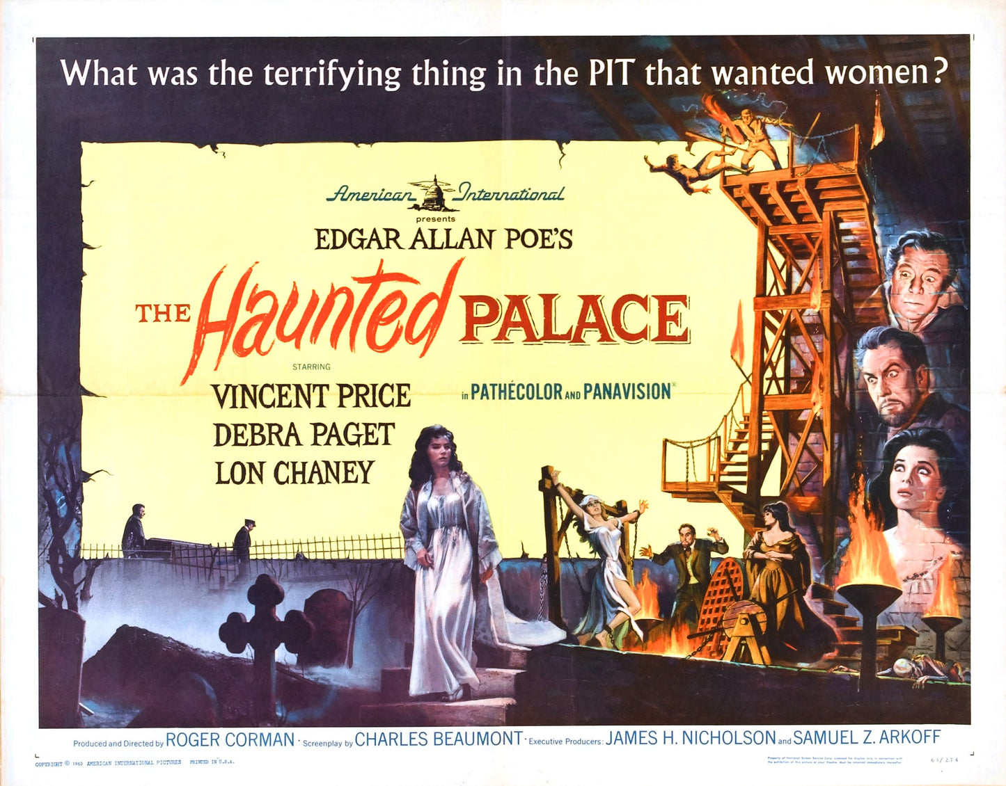 Haunted Palace 02 Movie Magnet