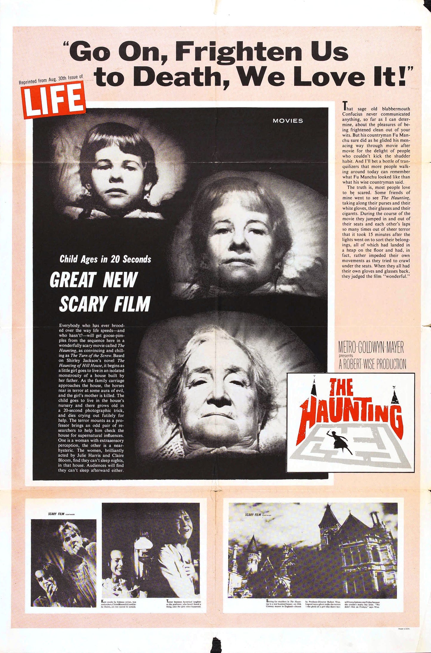 Haunting 1963 04 Movie Magnet