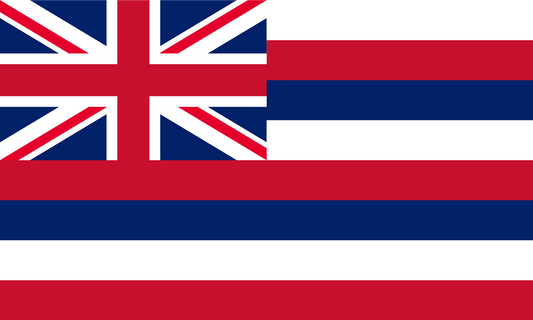 Hawaii Flag Print Poster