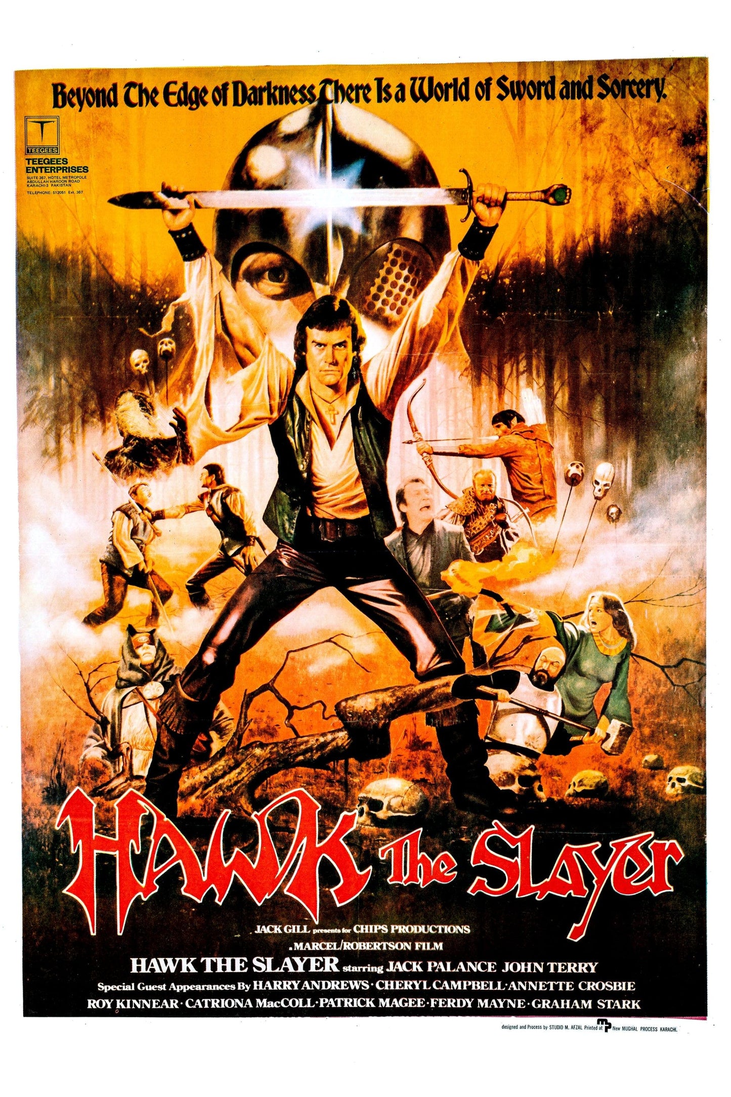 Hawk The Slayer (1980) Movie Magnet