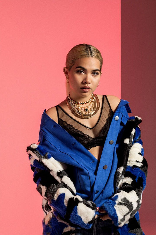 Hayley Kiyoko Singer Music Musician Painting Print Jigsaw Puzzle