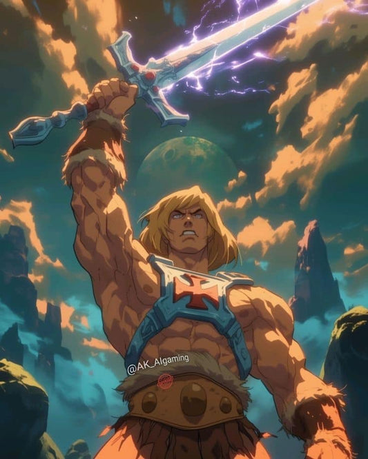 He Man Power Of The Sword Print Poster