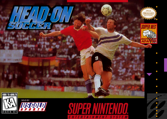 Head On Soccer (Usa) Snes Print Poster