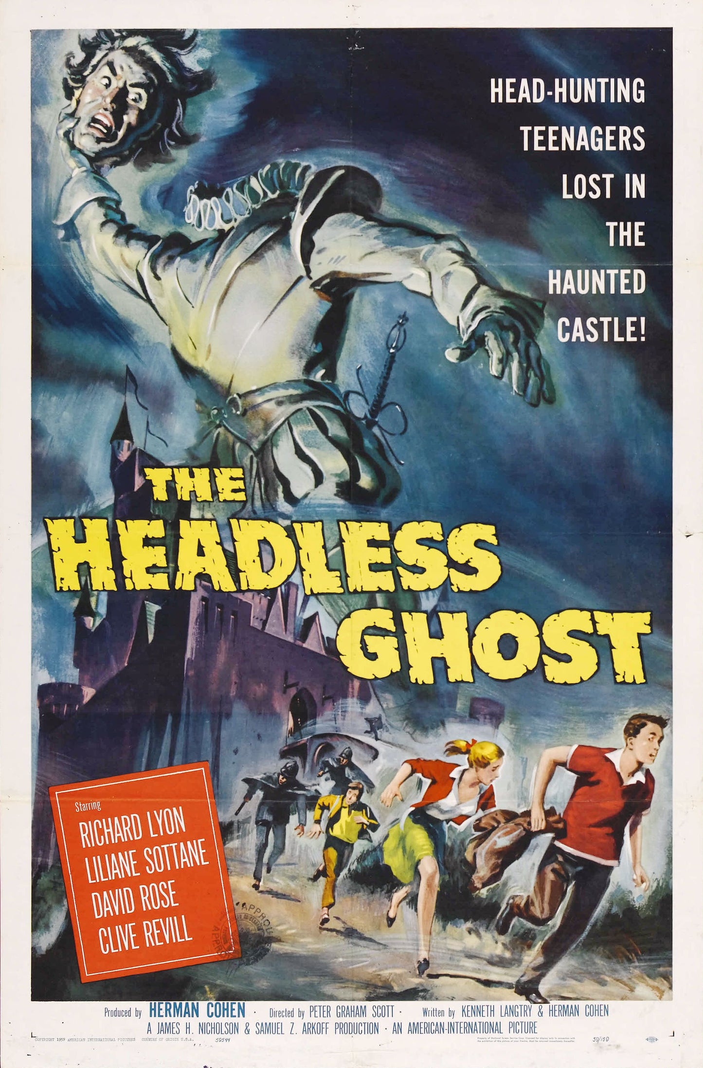 Headless Ghost 01 Movie Keychain
