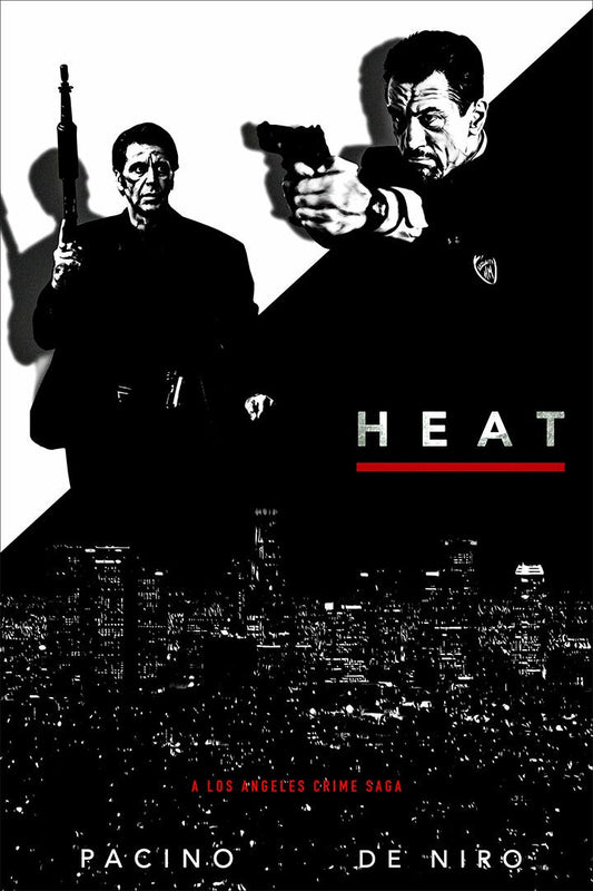 Heat Vintage Classic Action Crime Movie Jigsaw Puzzle