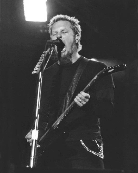 Heavy Metal Band Metallica Glossy Magnet James Hetfield Magnet Music Magnet