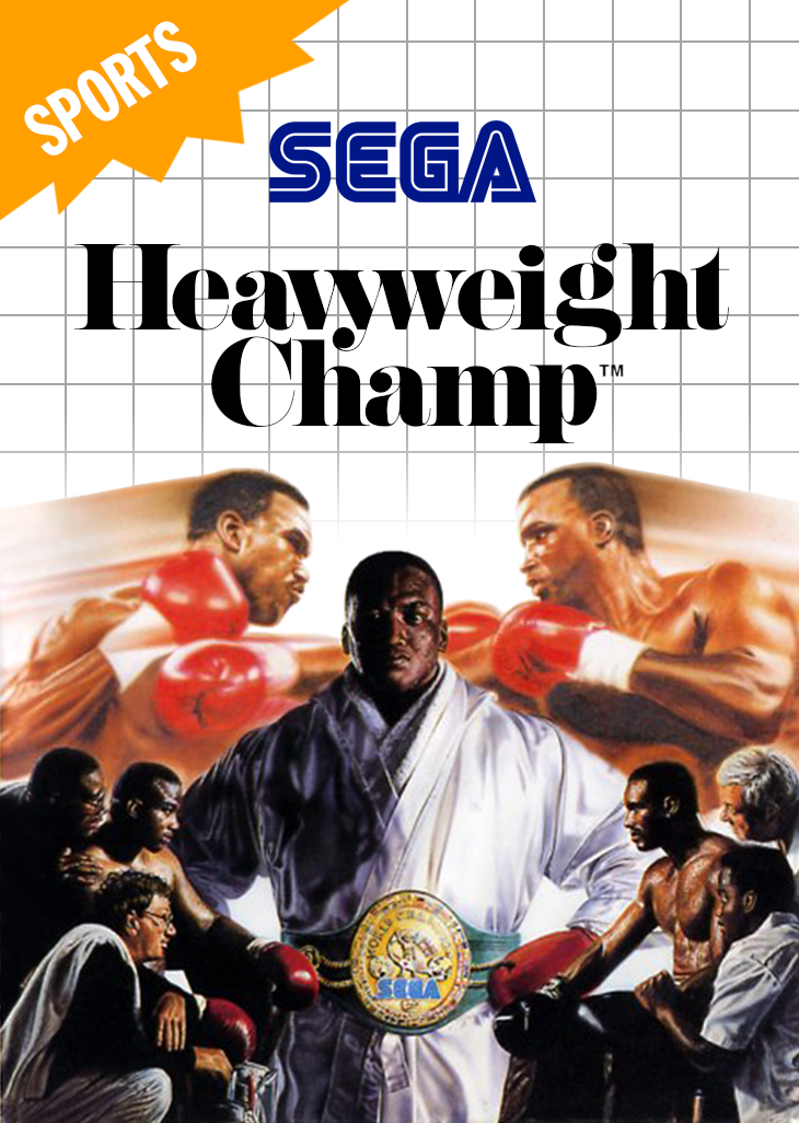Heavyweight Champ Sega Master System Keychain