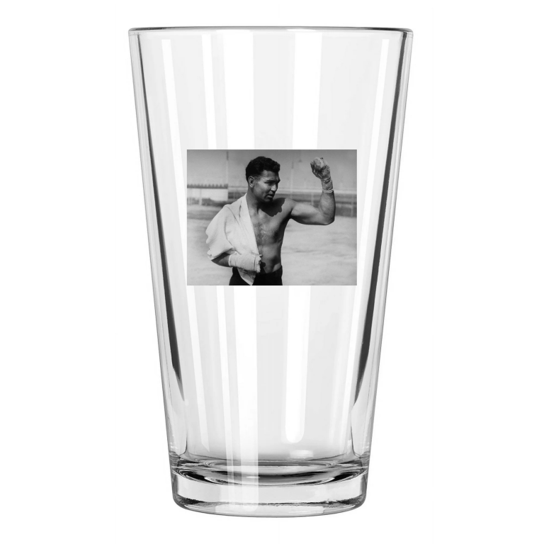 Heavyweight Champion Jack Dempsey Boxing Boxer Portrait 1 Pint Beer Glass