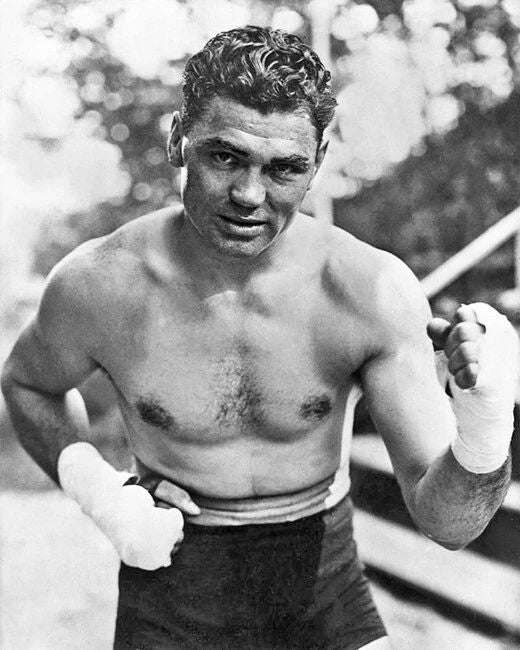 Heavyweight Champion Jack Dempsey Glossy Photo Boxing Print 1