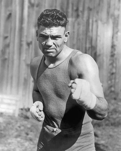 Heavyweight Champion Jack Dempsey Glossy Magnet Boxing Print 2