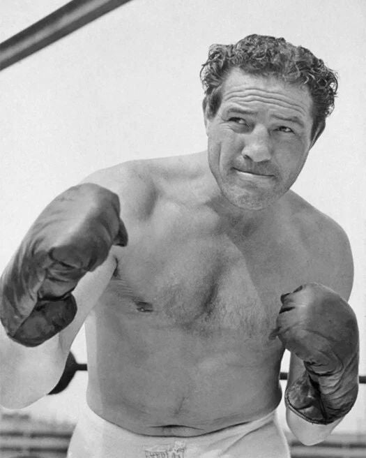 Heavyweight Champion Max Baer Glossy Magnet Magnet Boxing Print