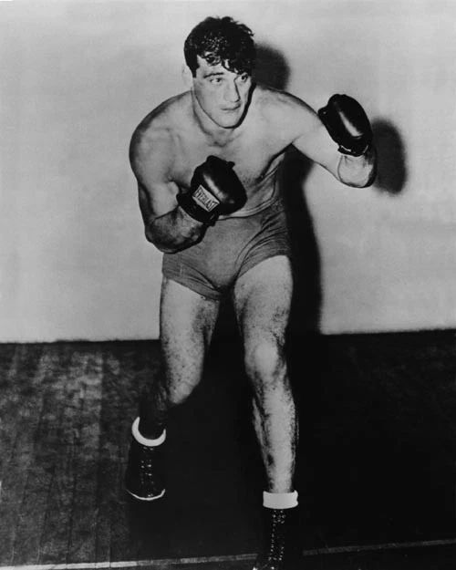Heavyweight Champion Primo Carnera Glossy Boxing Keychain Pose Keychain