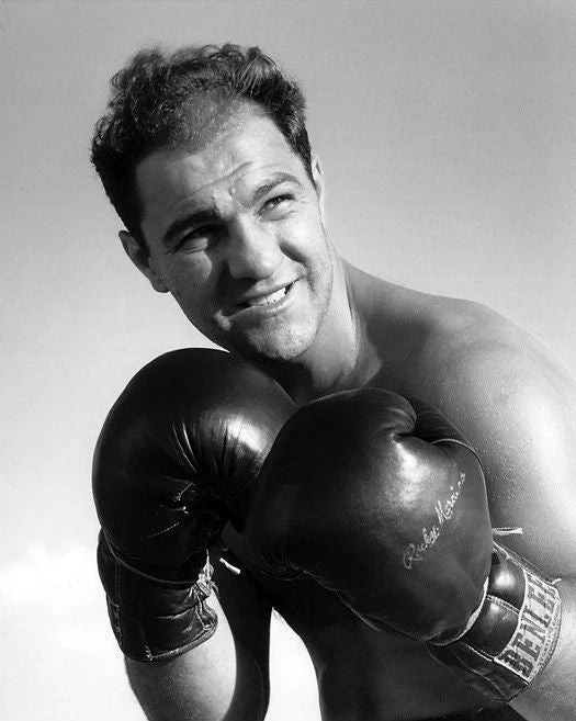 Heavyweight Champion Rocky Marciano Glossy Magnet Boxer Print Pose Magnet