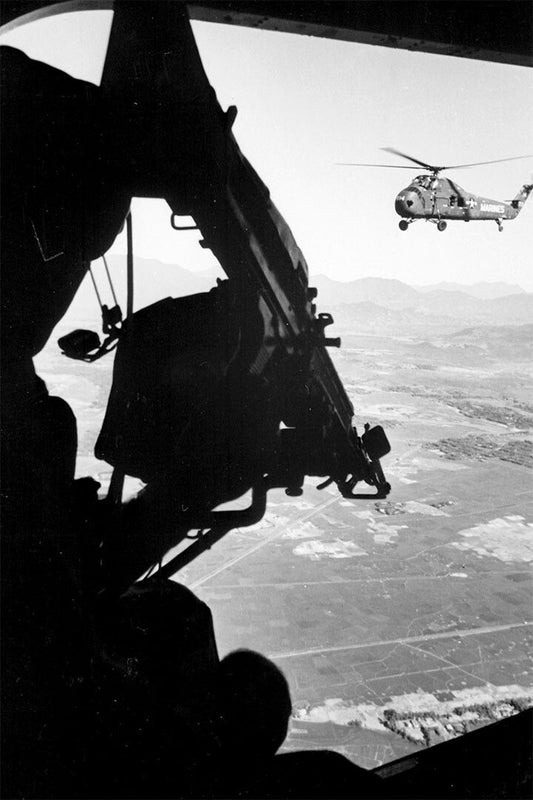 Helicopters In Flight Over Vietnam Aircrafts Jigsaw Puzzle