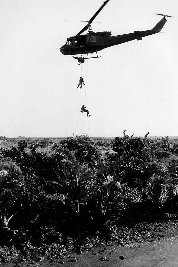 Helicopters Landing In Vietnam Aircrafts Jigsaw Puzzle