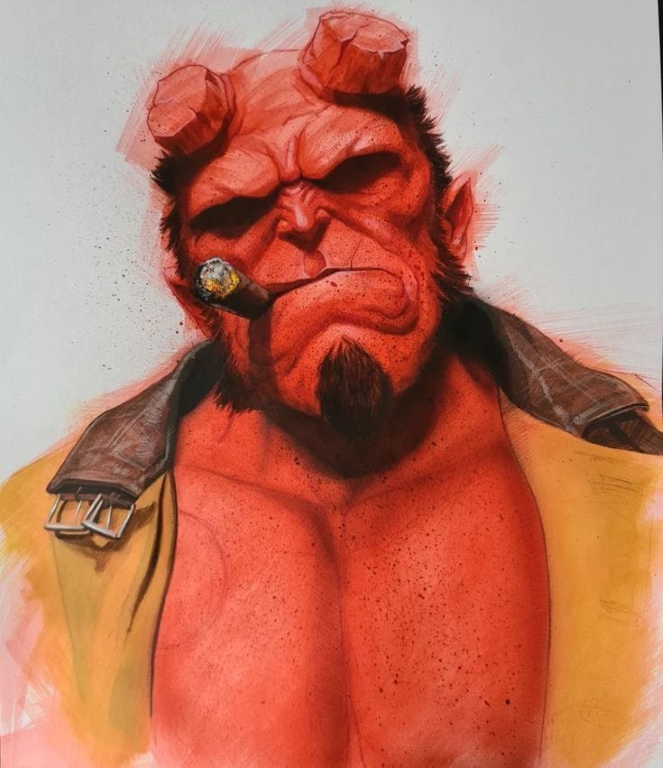 Hellboy 1387 Print Poster