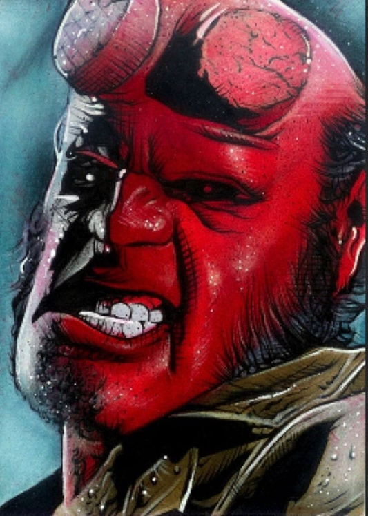 Hellboy 9874 Print Poster