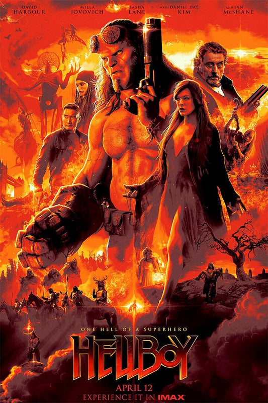 Hellboy Action Fantasy Adventure Print Jigsaw Puzzle
