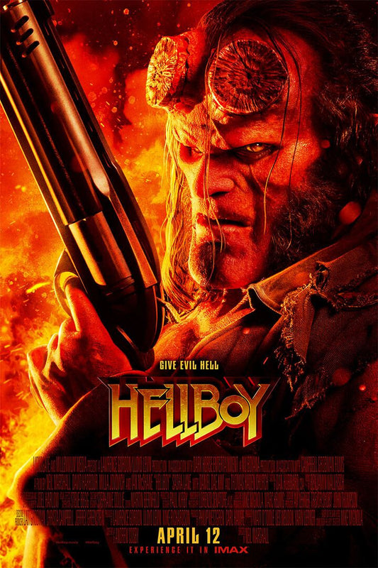 Hellboy Fantasy Action Movie Painting Jigsaw Puzzle