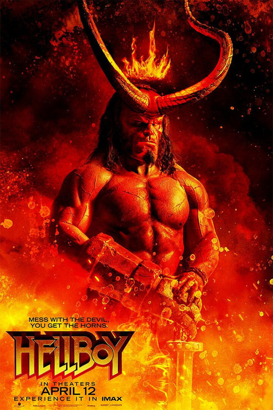 Hellboy Fantasy Movie Print Painting Jigsaw Puzzle