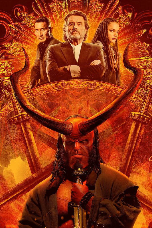 Hellboy Little Baby Devil Superhero Movie Art Home Decor Jigsaw Puzzle