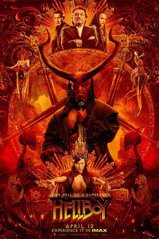 Hellboy Super Hero Action Movie Wall Indoor Room Outdoor Jigsaw Puzzle Jigsaw Puzzle