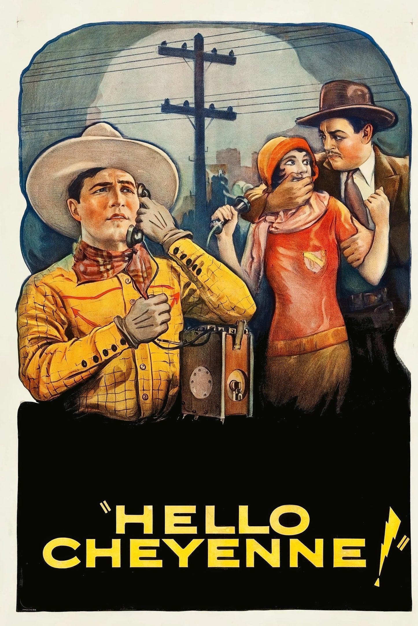 Hello Cheyenne! (1928) Movie Magnet
