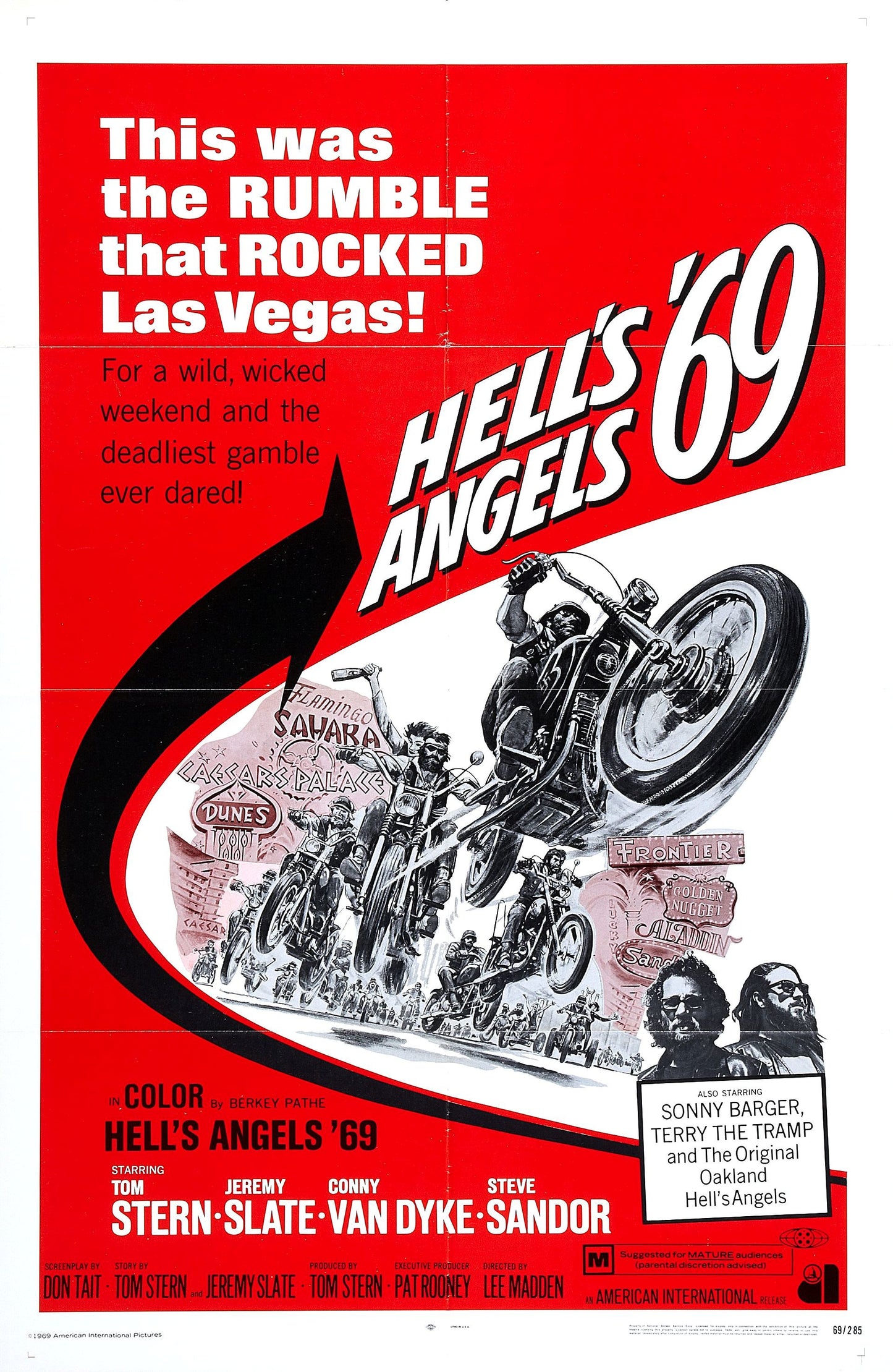 Hells Angels 69 01 Movie Magnet