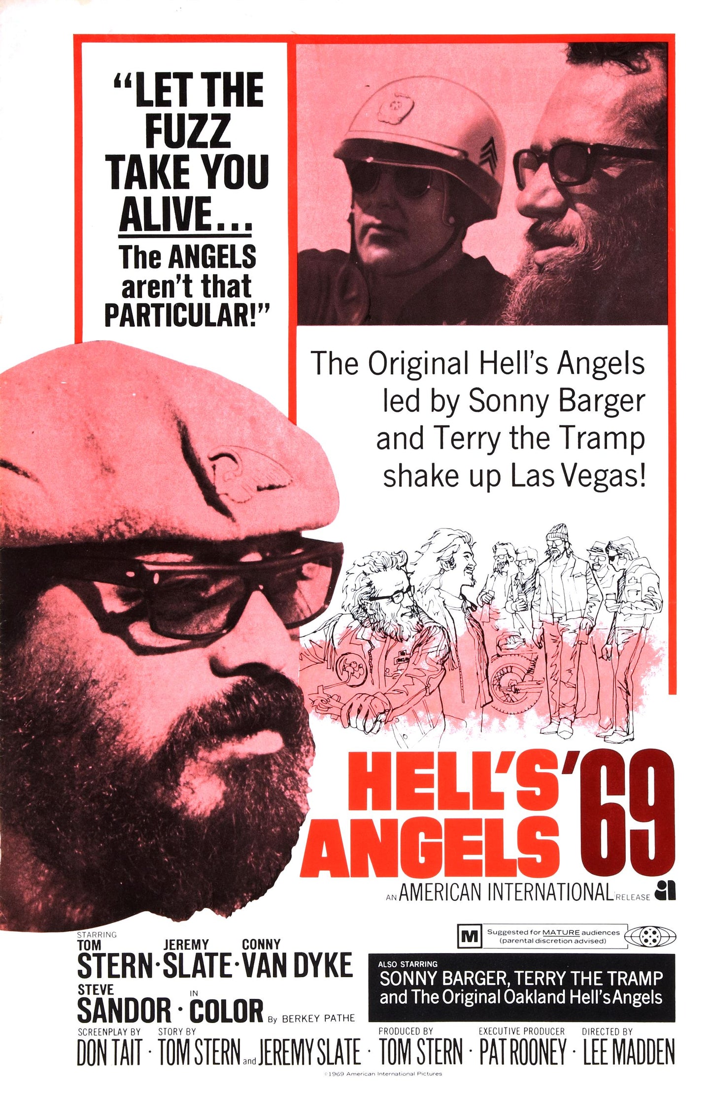 Hells Angels 69 02 Movie Magnet