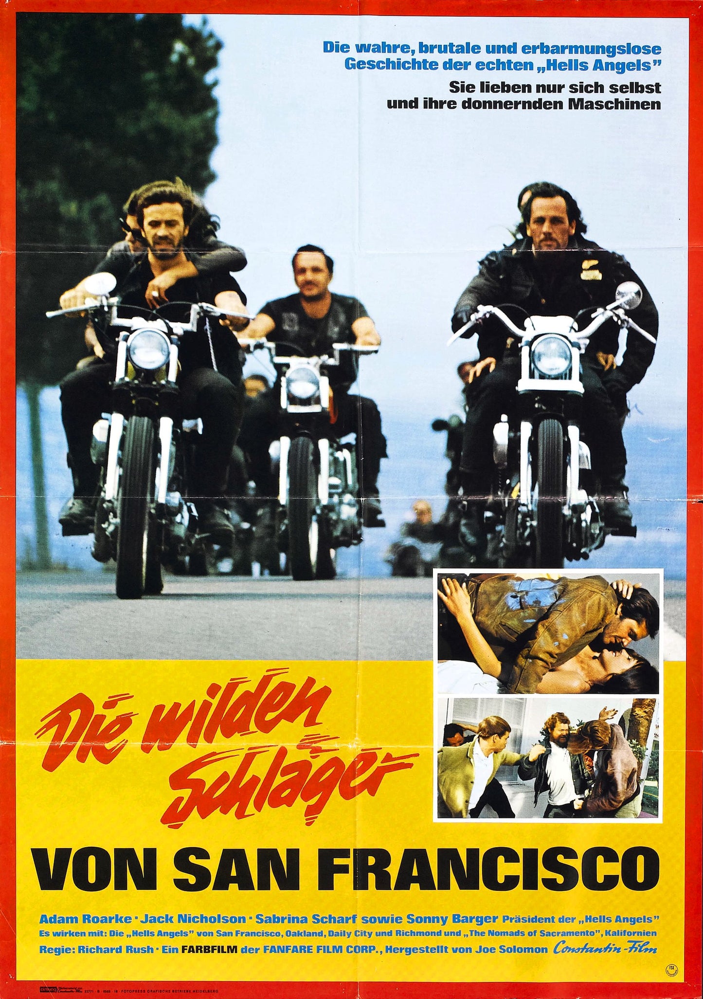 Hells Angels On Wheels 02 Movie Magnet