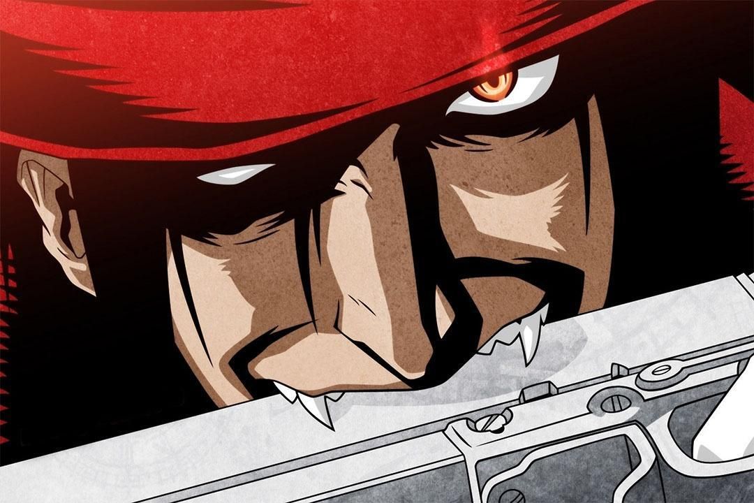 Hellsing Action Horror Cartoon Anime Tv Series Wall Art Home Poster