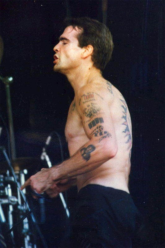 Henry Rollins Performs At Lollapalooza Painting Wall Home Decor Jigsaw Puzzle