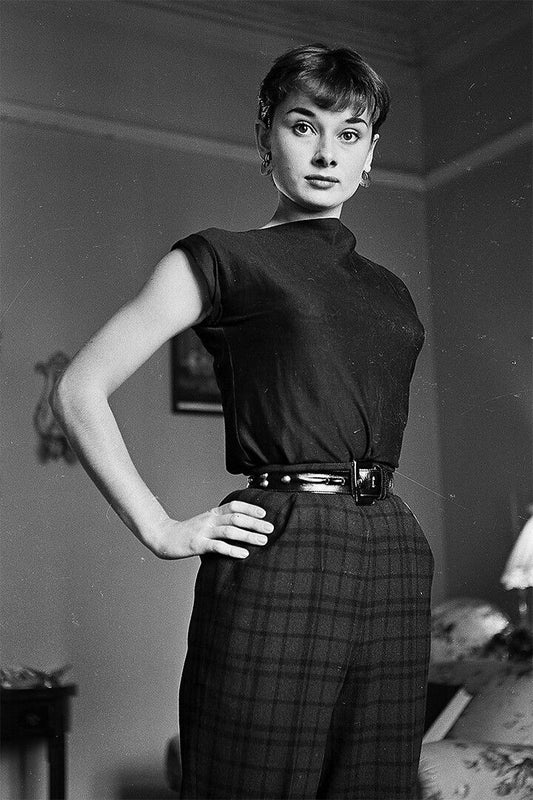Hepburn Audrey Actor Philanthropist Model Print Jigsaw Puzzle