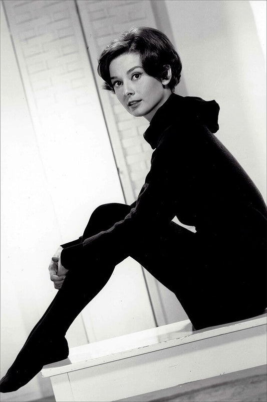 Hepburn Audrey Actress Charitable Fashion Model Print Jigsaw Puzzle