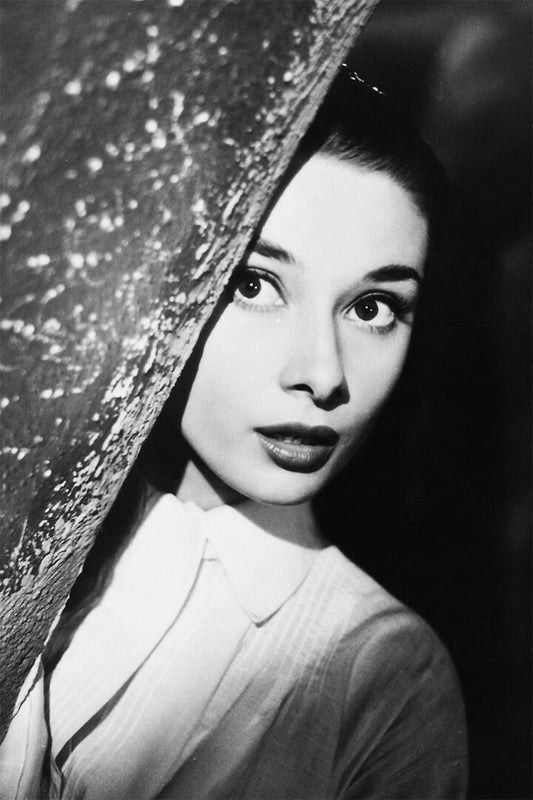 Hepburn Audrey Artist Fashion Model Actress Print Jigsaw Puzzle