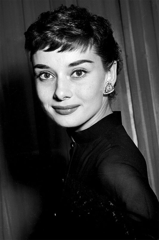 Hepburn Audrey Fashion Actor Print Canvas Jigsaw Puzzle
