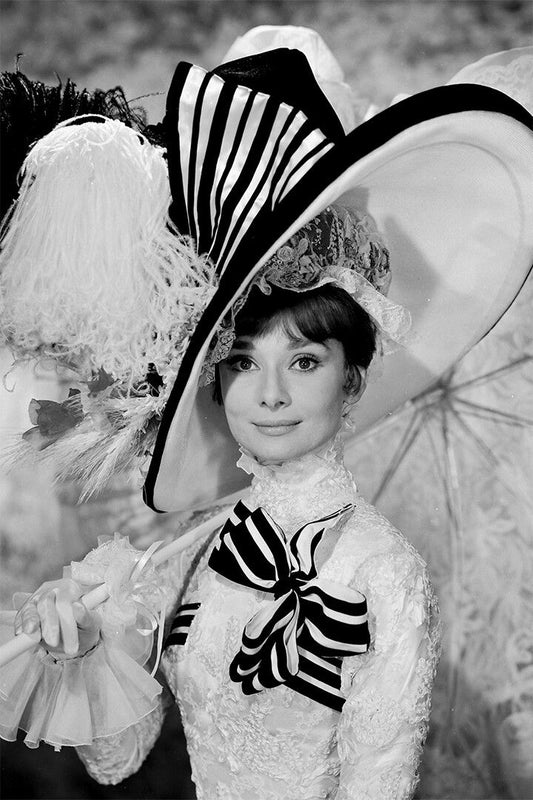Hepburn Audrey Fashion Actress Idol Actor Print Jigsaw Puzzle