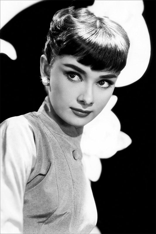 Hepburn Audrey Fashion Actress Model Charitable Print Jigsaw Puzzle