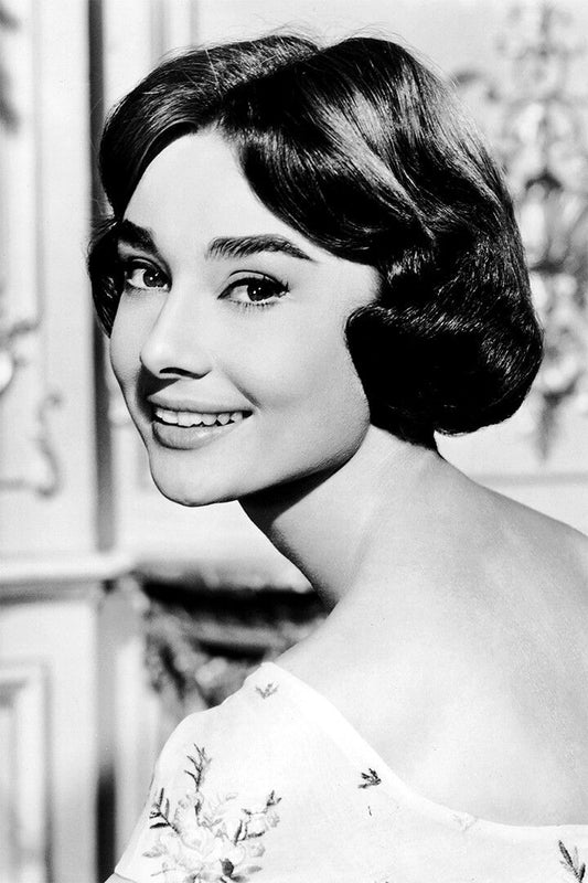 Hepburn Audrey Model Actor Print Canvas Jigsaw Puzzle
