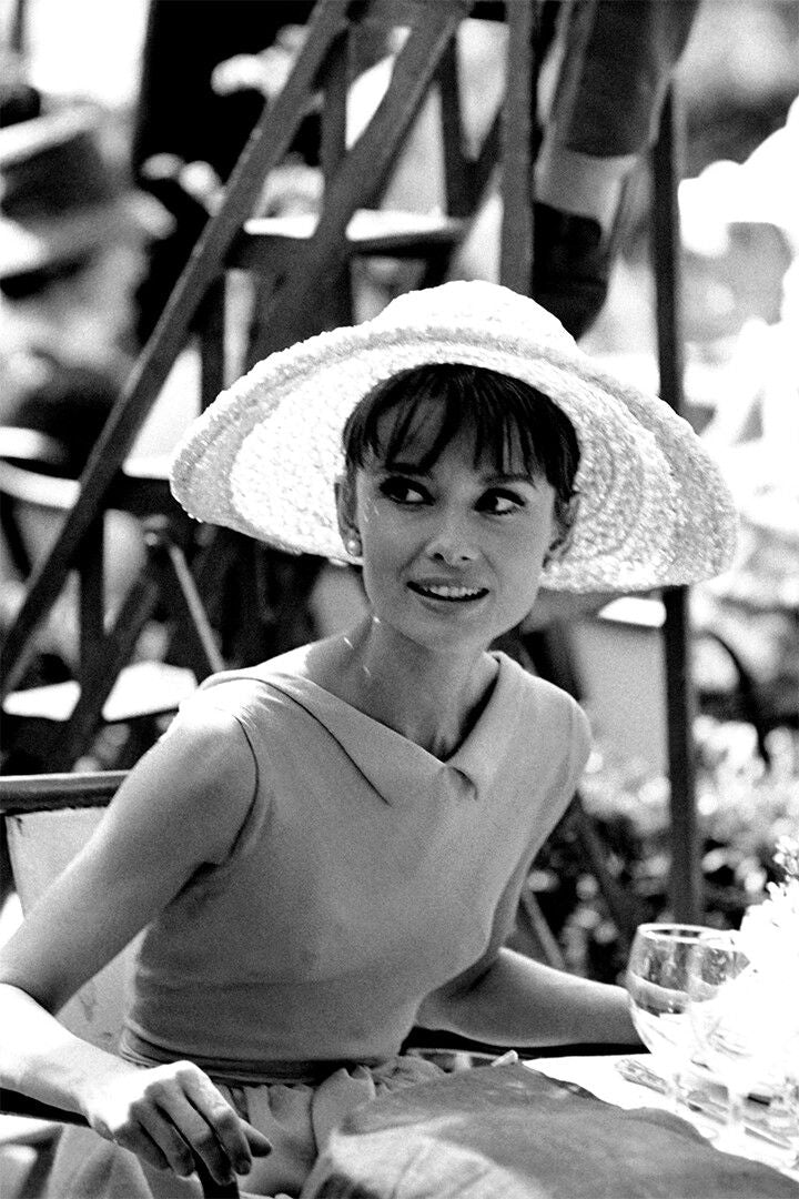 Hepburn Audrey Movie Artist Icon Print Jigsaw Puzzle