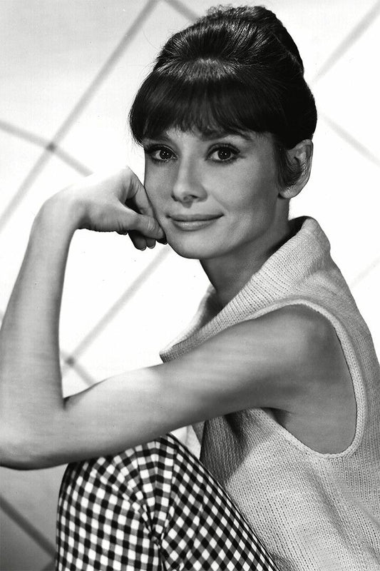Hepburn Audrey Philanthropist Model Actor Print Jigsaw Puzzle