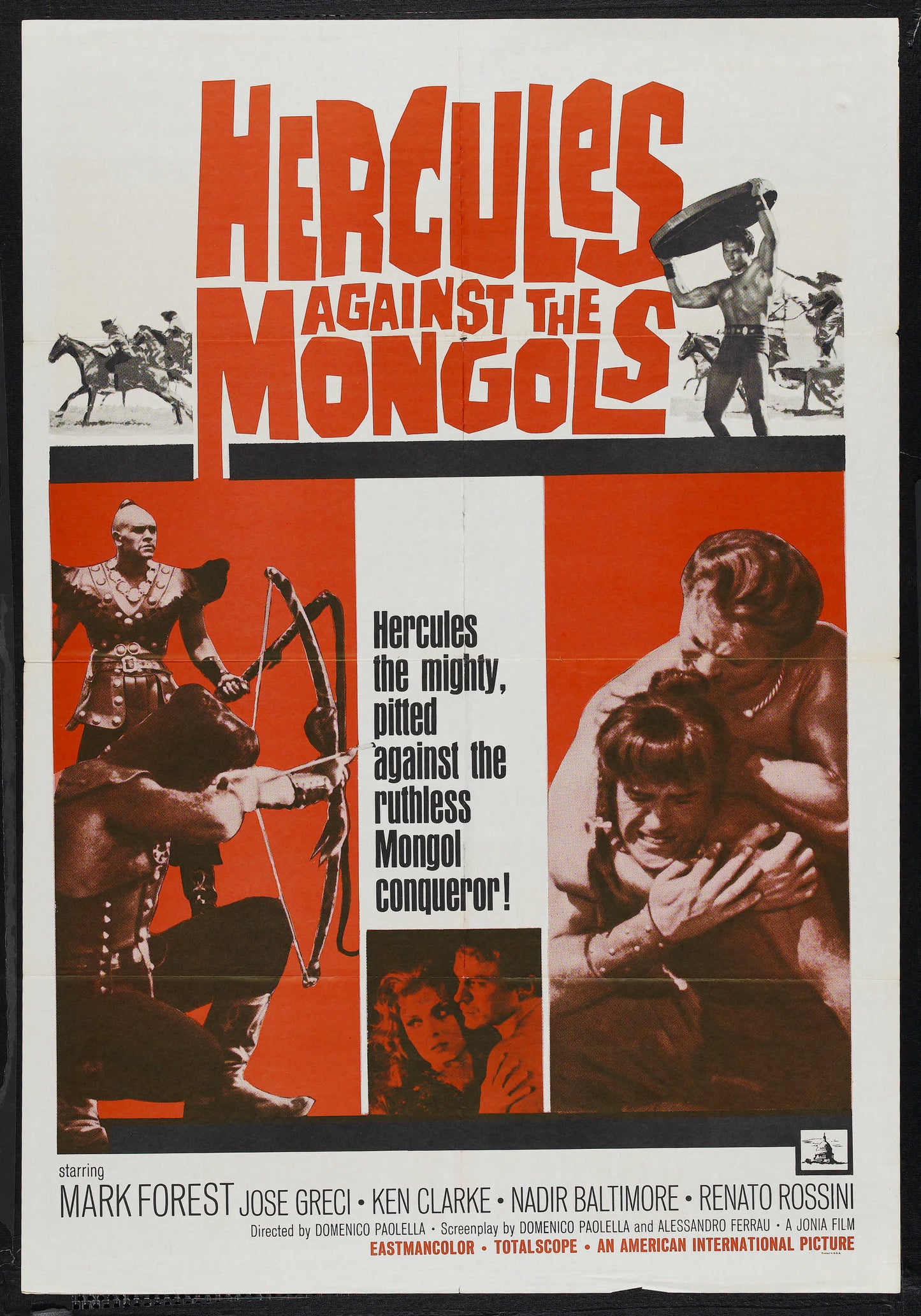 Hercules Against Mongols 01 Movie Magnet