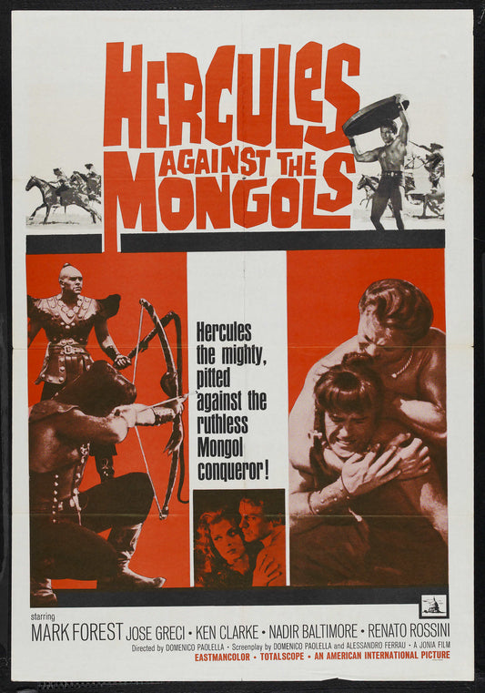 Hercules Against Mongols 01 Movie Magnet